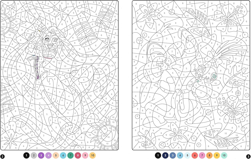 Kids Coloring By Numbers (Classics)