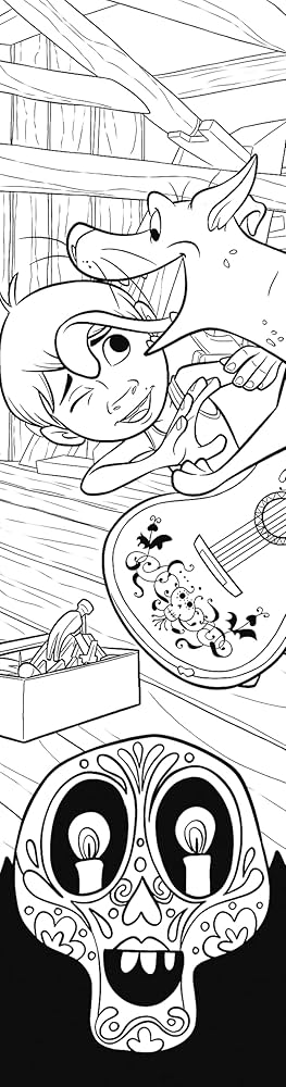 Mini Coloring Pages - Pixar