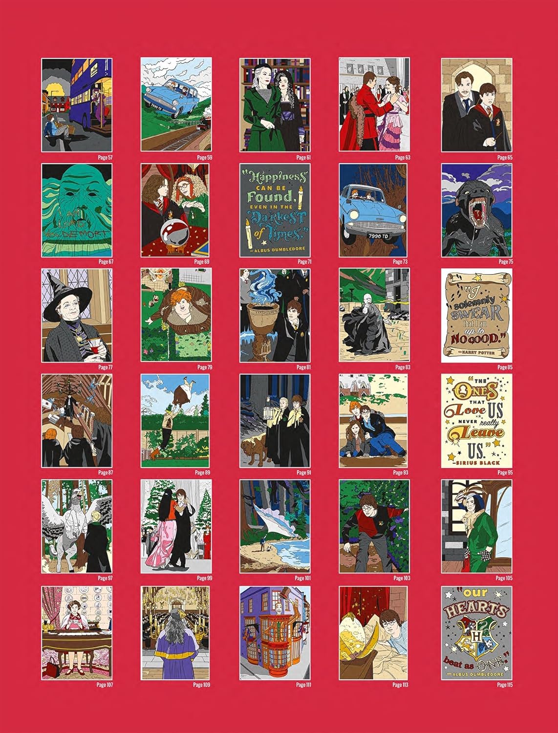 Coloriage Mystery Coloring Books (Harry Potter)