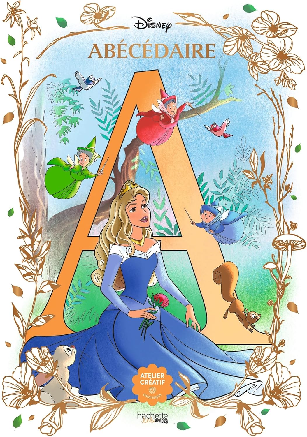 Disney Alphabet Coloring Book