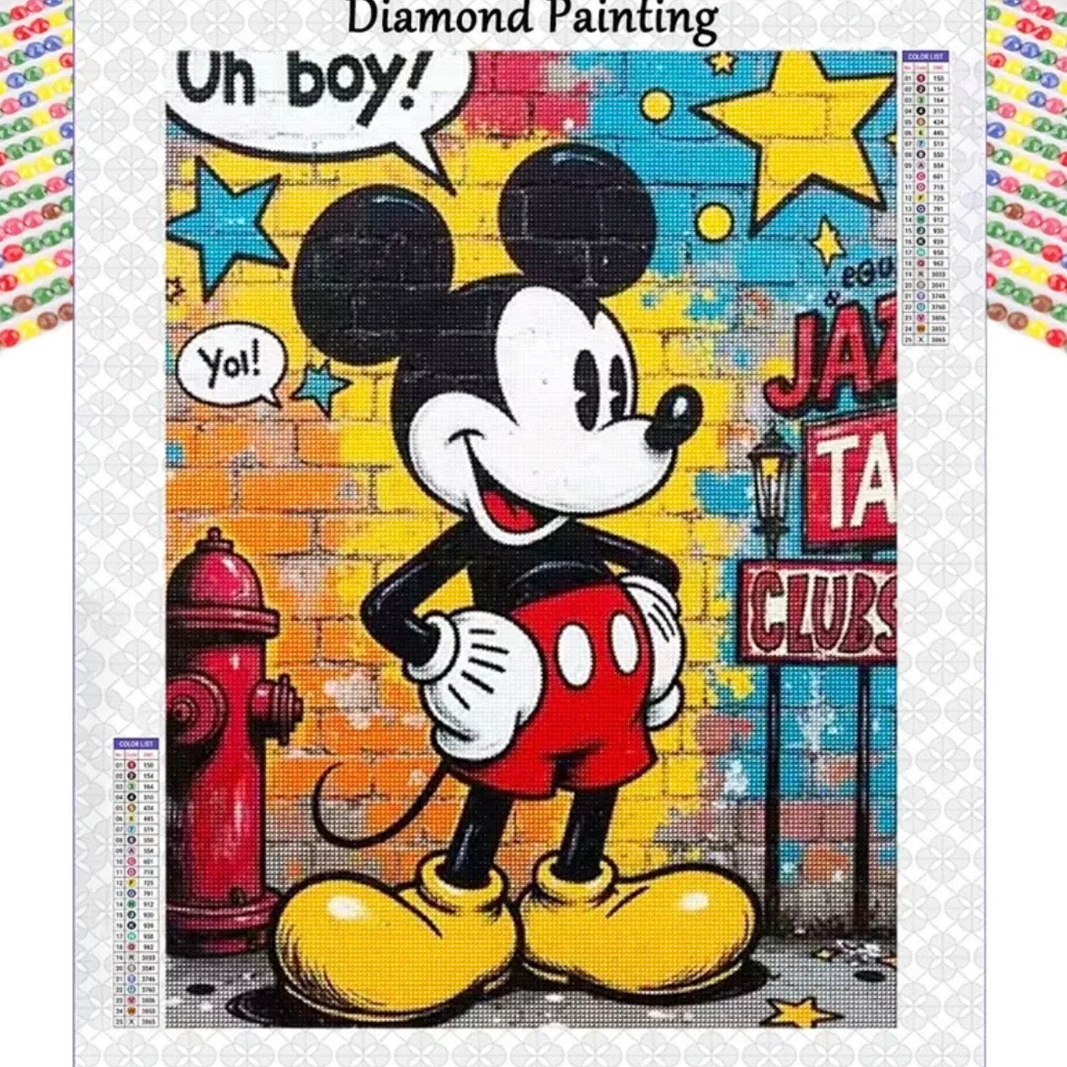 Diamond Painting لوحة تركيب كريستال