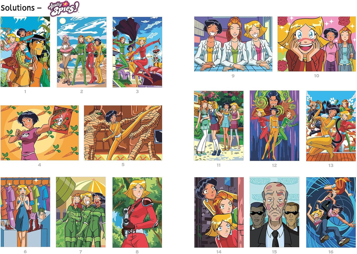 Coloriage Mystery Coloring Books (Totally Spies)