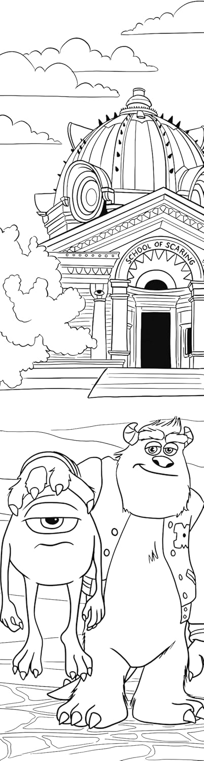 Mini Coloring Pages - Pixar