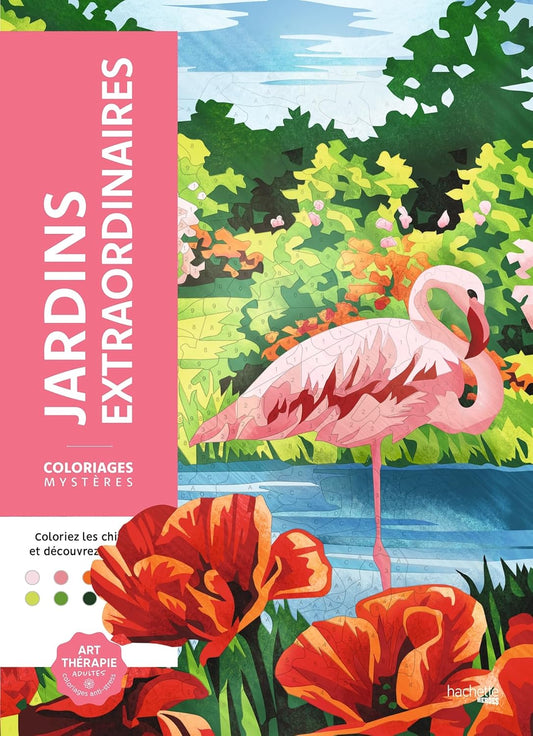Coloriage Mystery Coloring Books (Extraordinary Gardens)