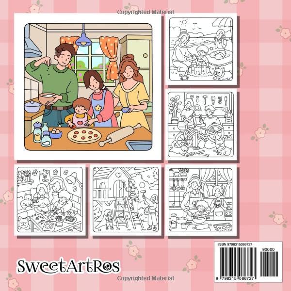 Alcohol Markers Coloring Book : Girls Family