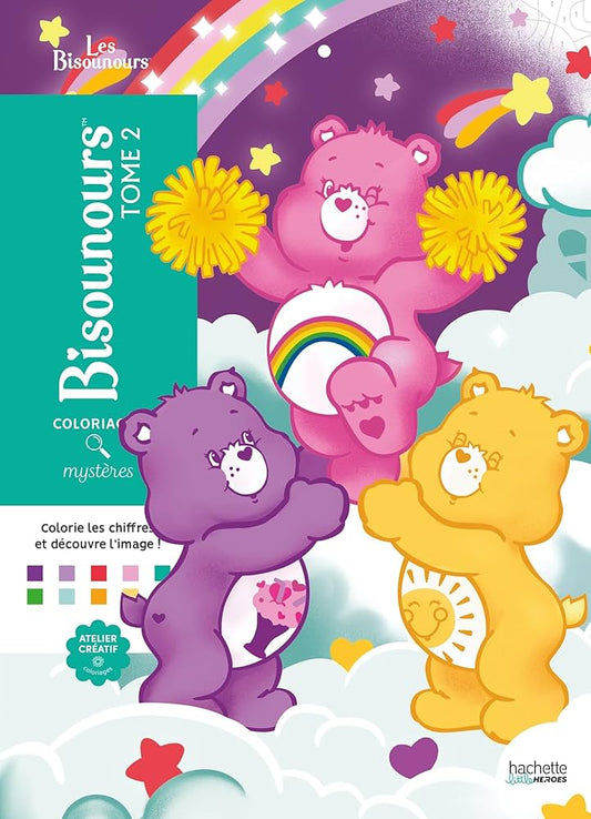 Coloriage Mystery Coloring Books  (Bisounours / Care Bears Tome 2)