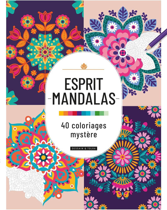 Marveilleux Mystery Coloring Book: Mandalas