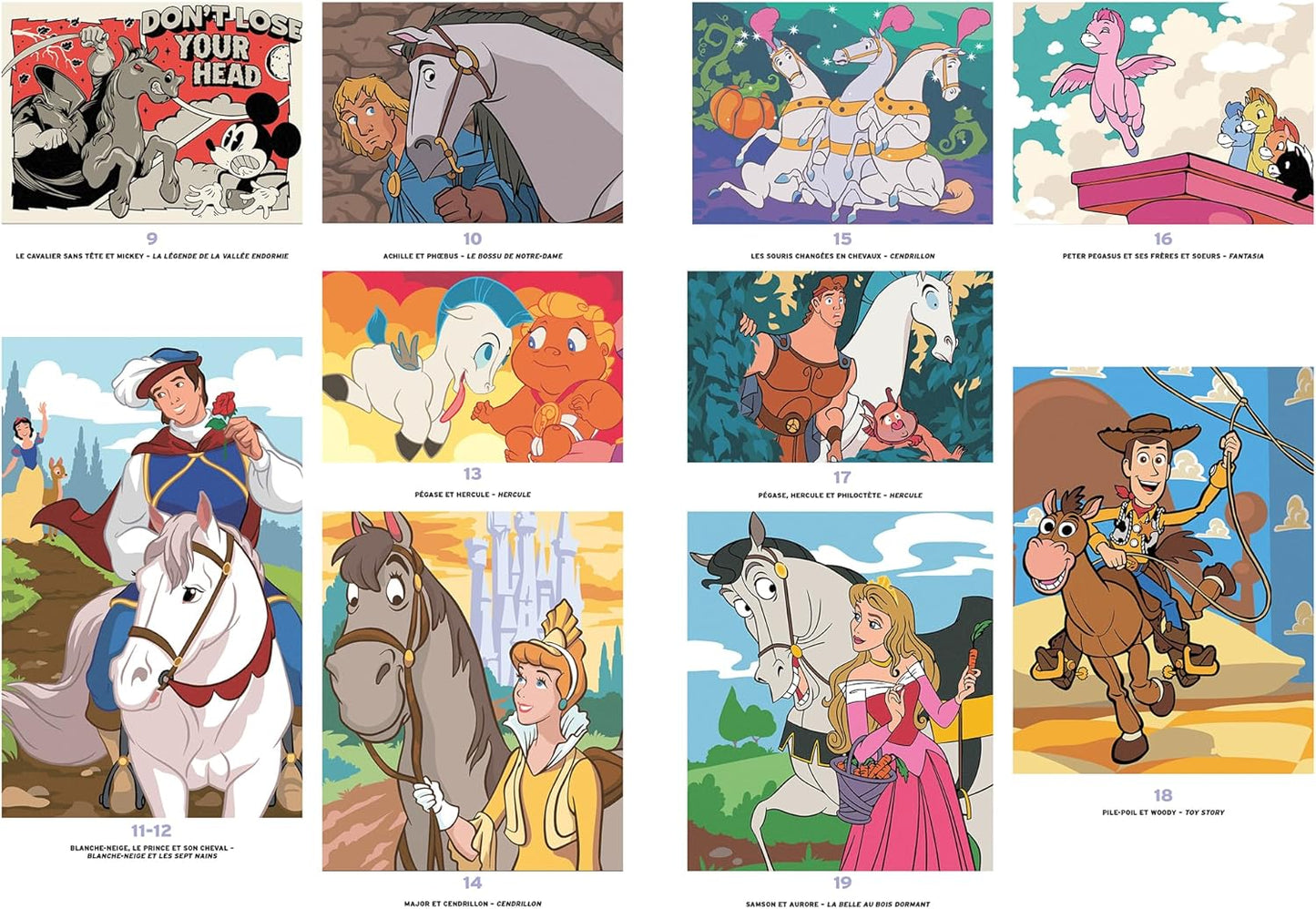 Coloriage Mystery Coloring Books (Horses)