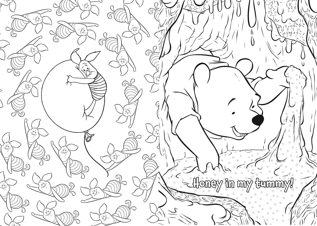 Winnie The Pooh Coloring Book