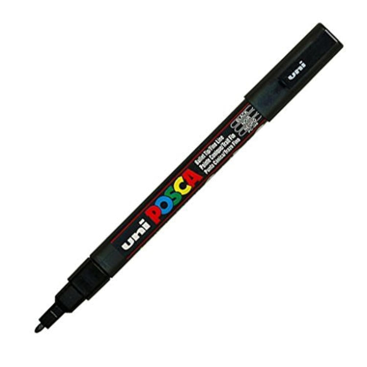 Posca Black Acrylic Marker (PC-3M)