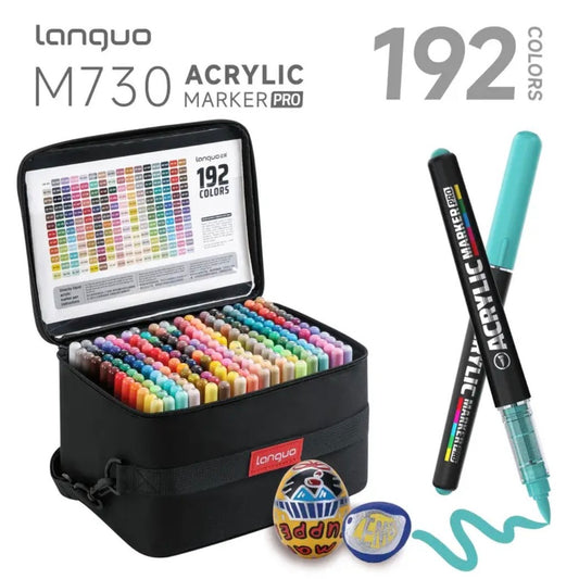 Languo Pro Acrylic Markers (192 colors)