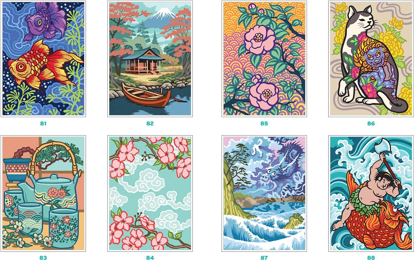 Coloriage Mystery Coloring Books (Japan 2)