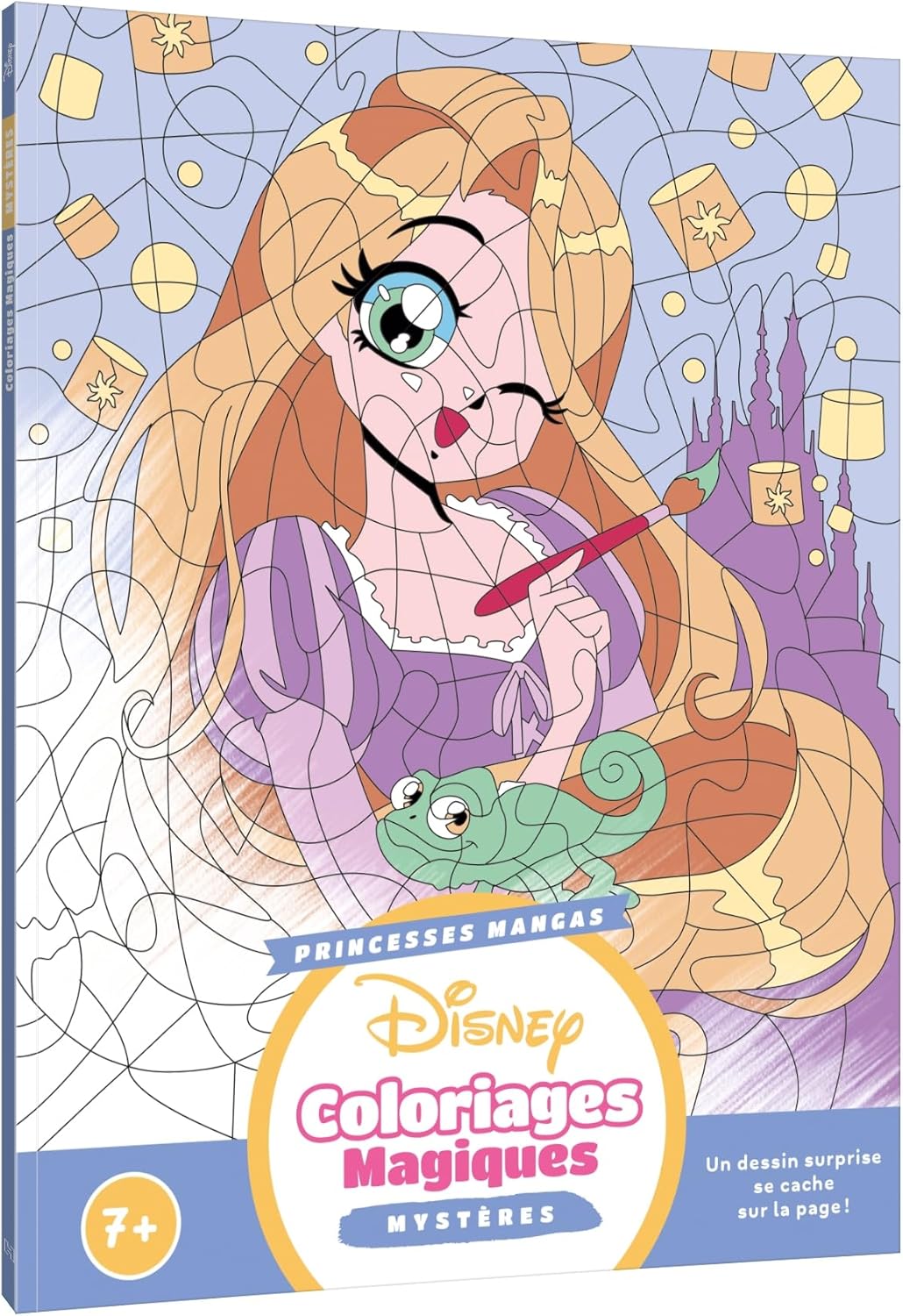 Kids Coloring By Numbers (Princess Anime)