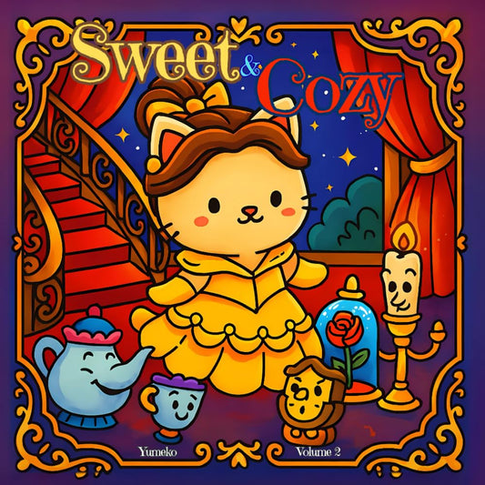 Alcohol Markers Coloring Book
: Sweet & Cozy Vol. 2