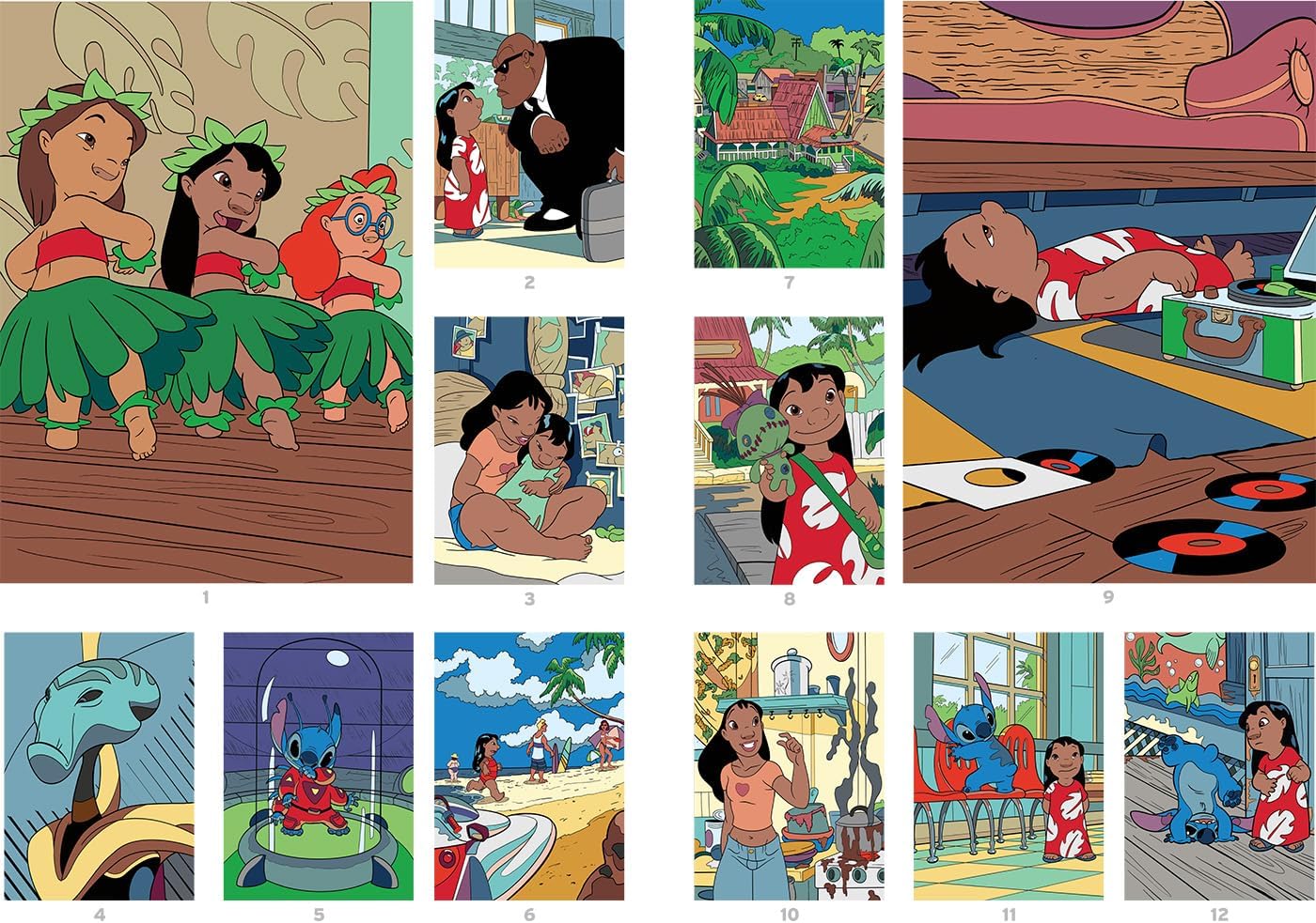 Coloriage Mystery Coloring Books (Stitch - Easy)