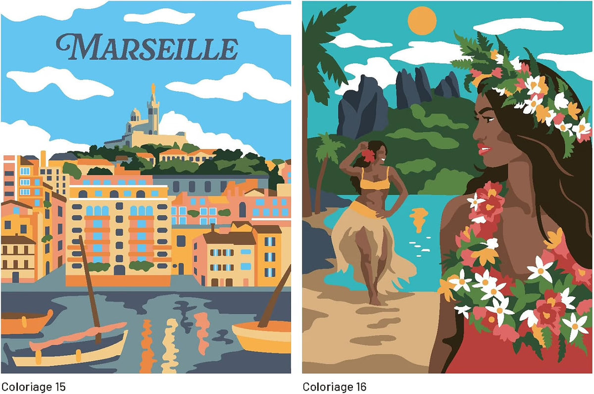Coloriage Mystery Coloring Books (Sweet France)