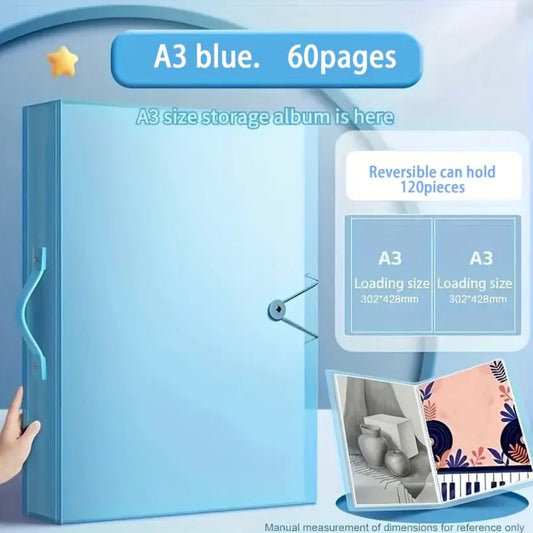 Diamond Painting Storage File (Blue)