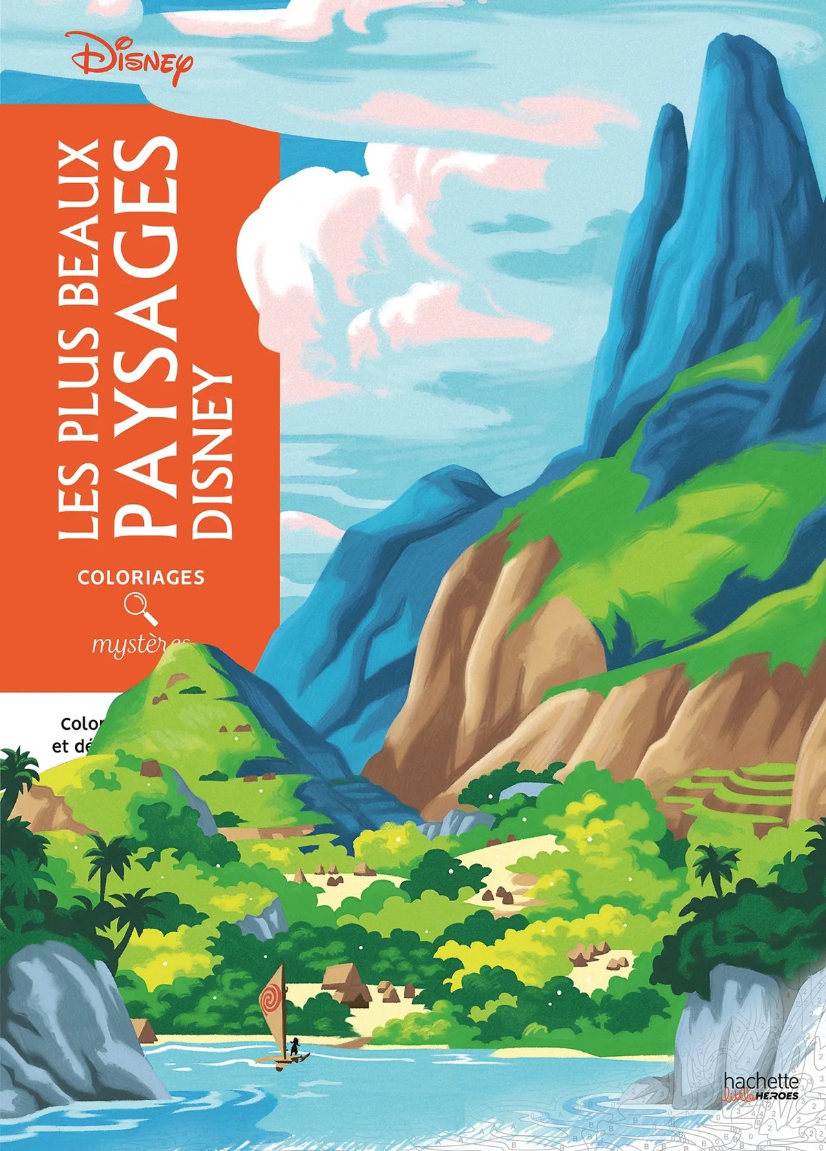 Coloriage Mystery Coloring Books (Beautiful Disney Landscapes)