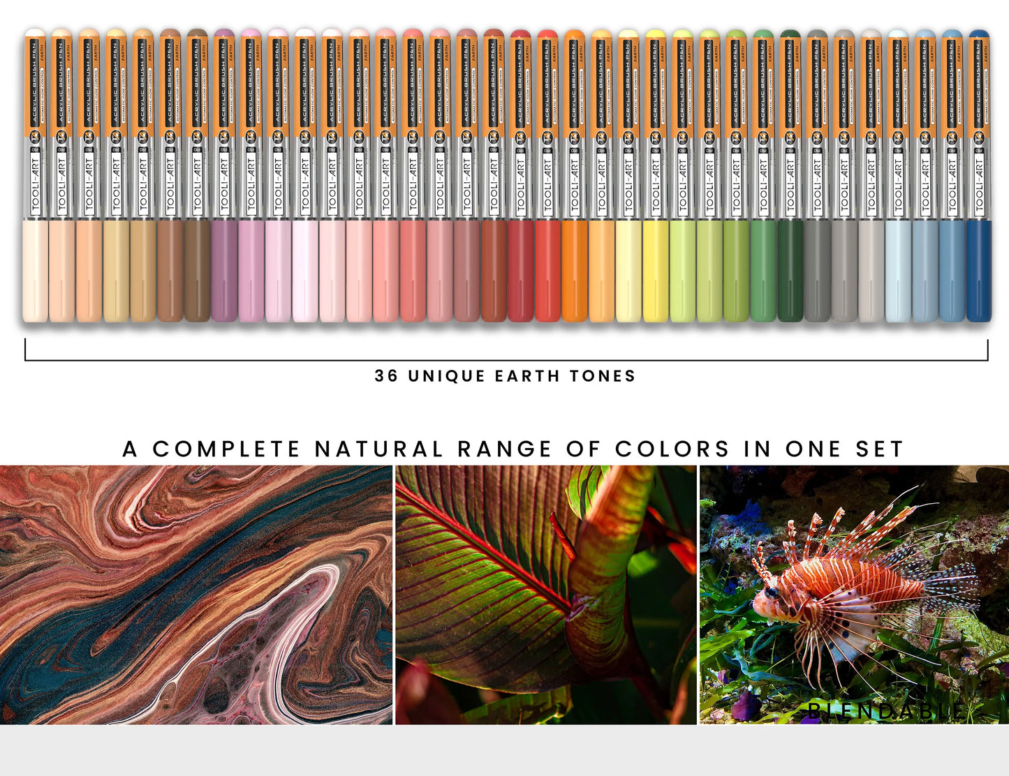 Tooli Art Brush Tip (Earth)