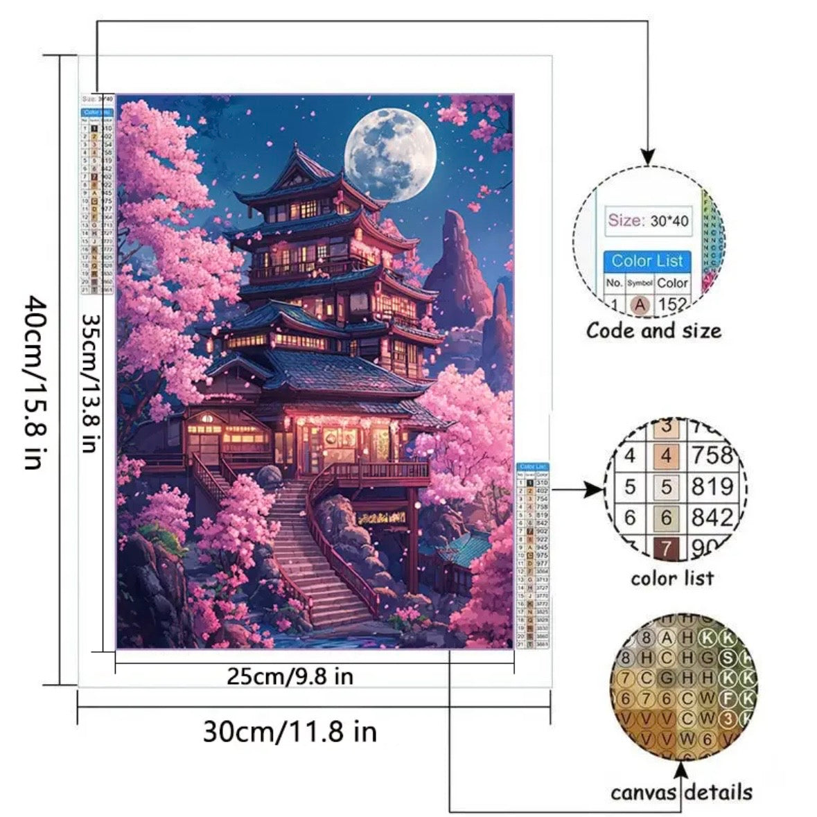 Diamond Painting لوحة تركيب كريستال