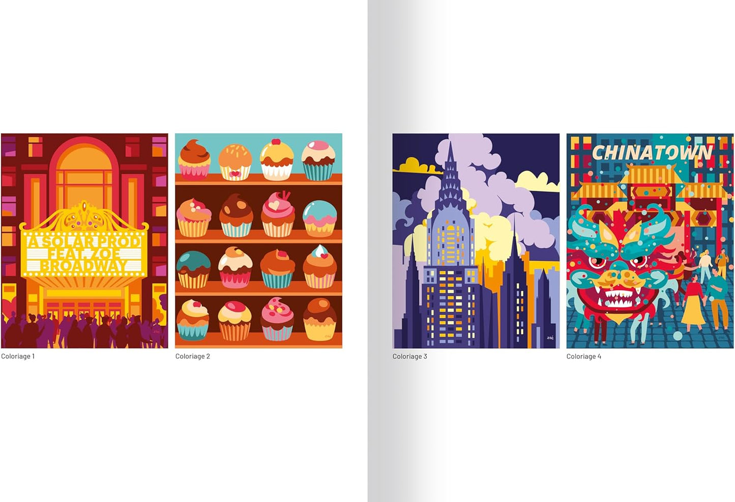 Coloriage Mystery Coloring Books (New York)