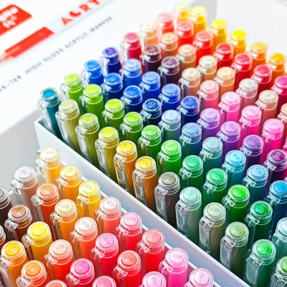 High Gloss Acrylic Pens (72 Colors)
