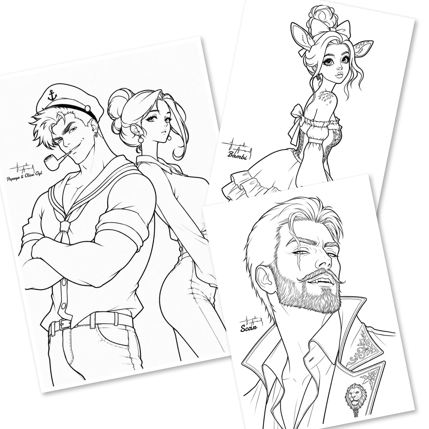 'What If' Coloring Book