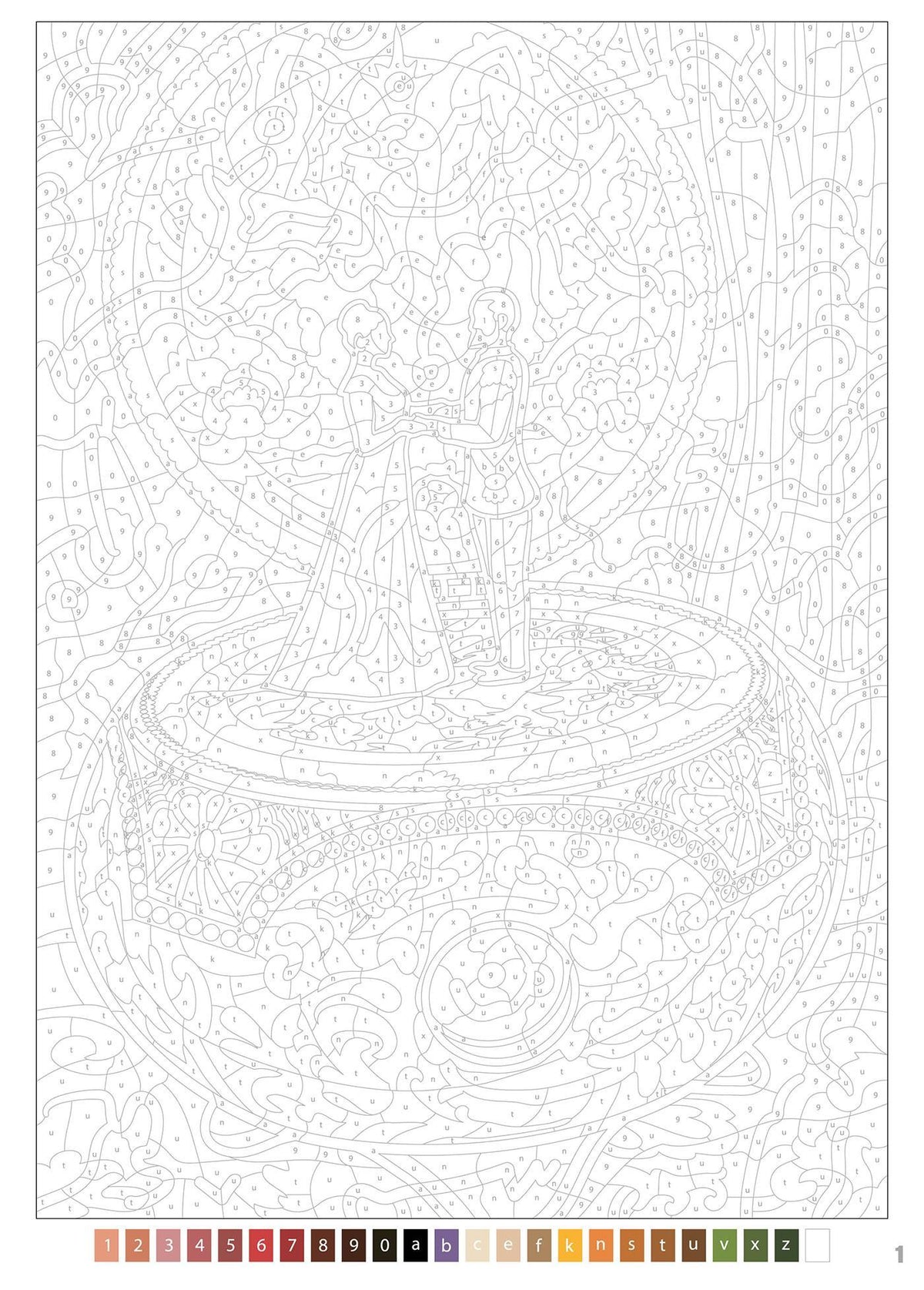 Coloriage Mystery Coloring Books (Anastasia)