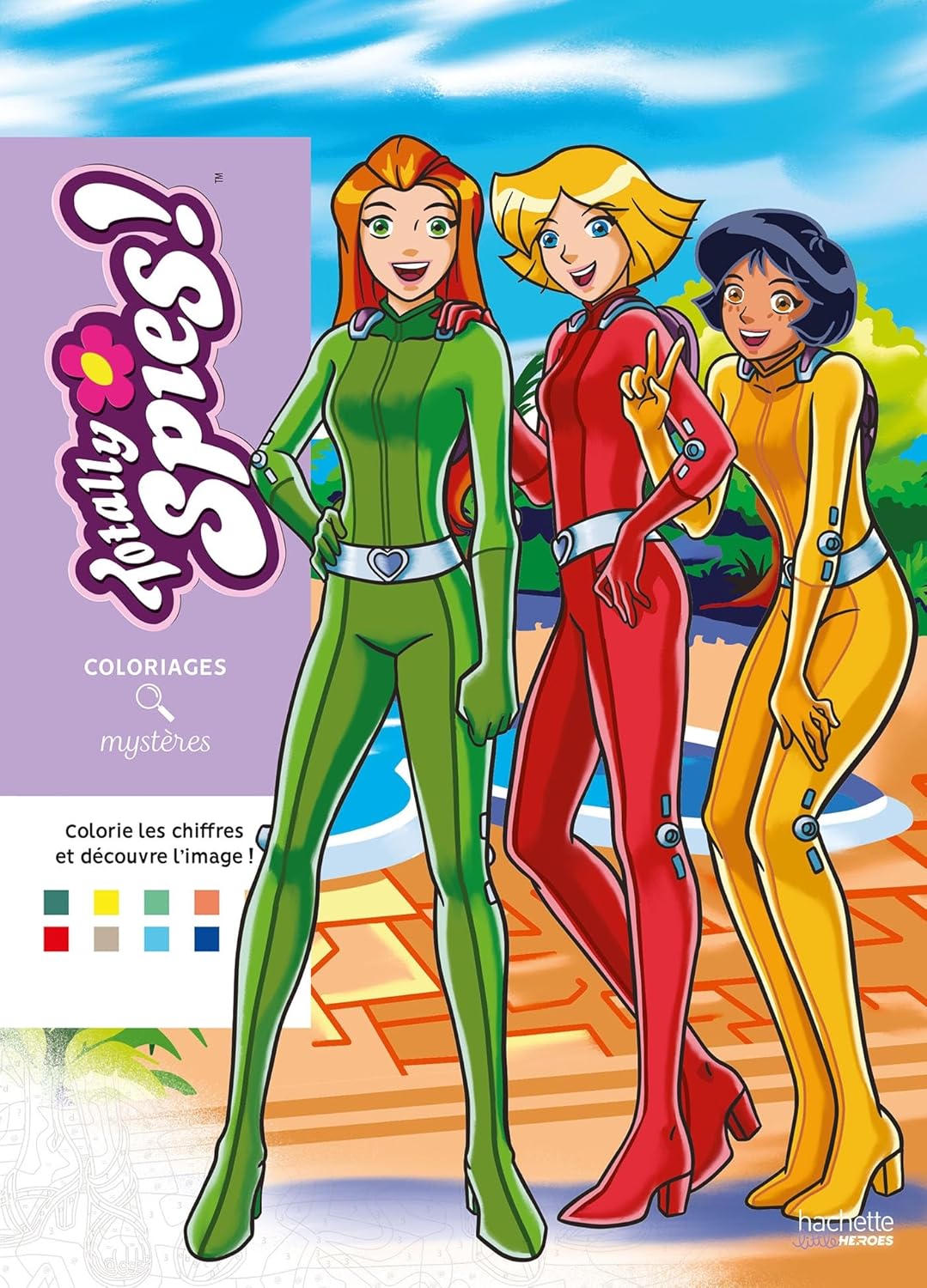 Coloriage Mystery Coloring Books (Totally Spies)