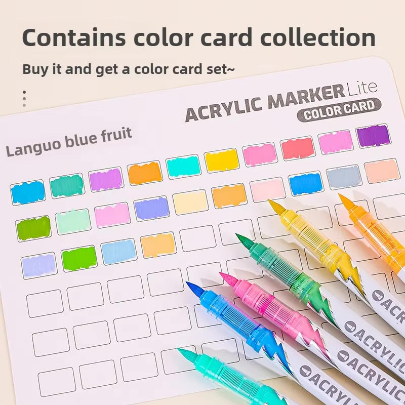 Languo Acrylic Markers Lite (24 Colors)