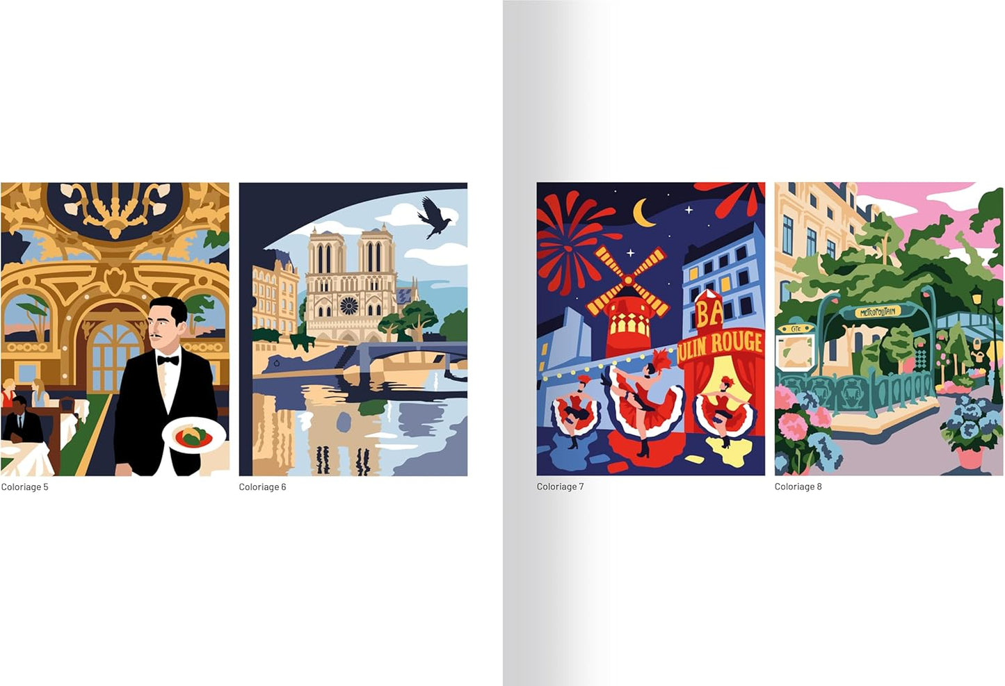 Coloriage Mystery Coloring Books (Paris)