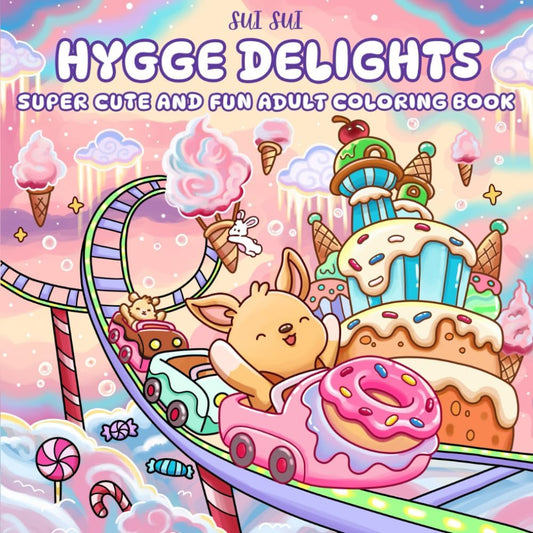 Alcohol Markers Coloring Book : Hygge Delights