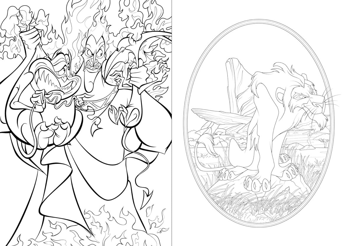 Art of Coloring : Villains