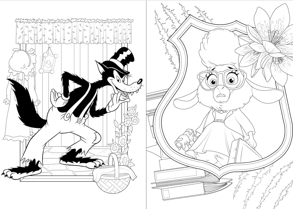 Art of Coloring : Villains