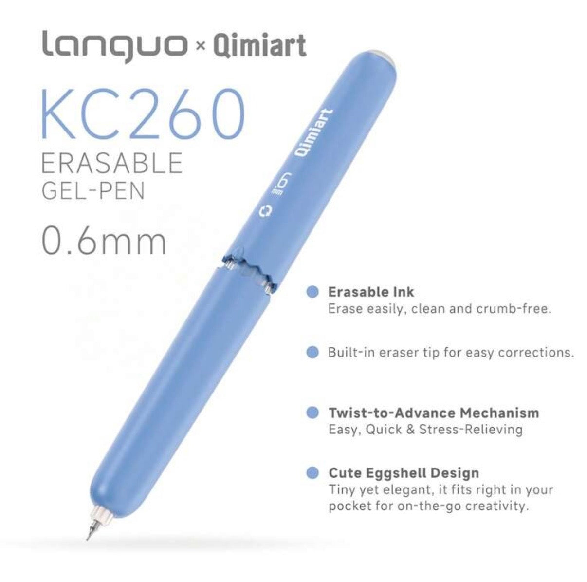 Languo Erasable Gel Pens (45 Colors)