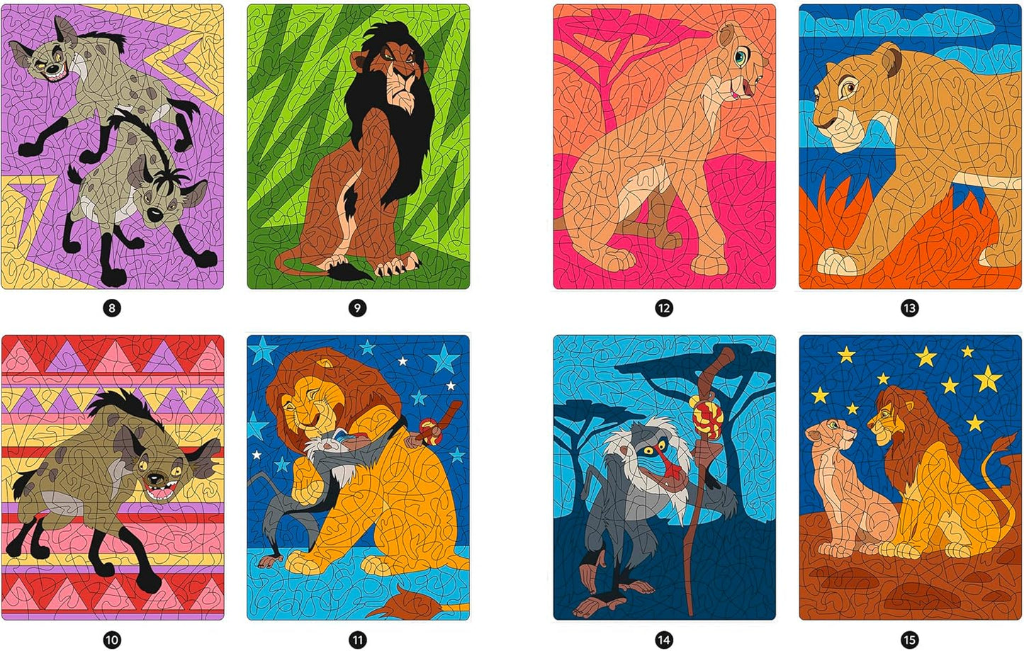 Kids Coloring Book: Lion King