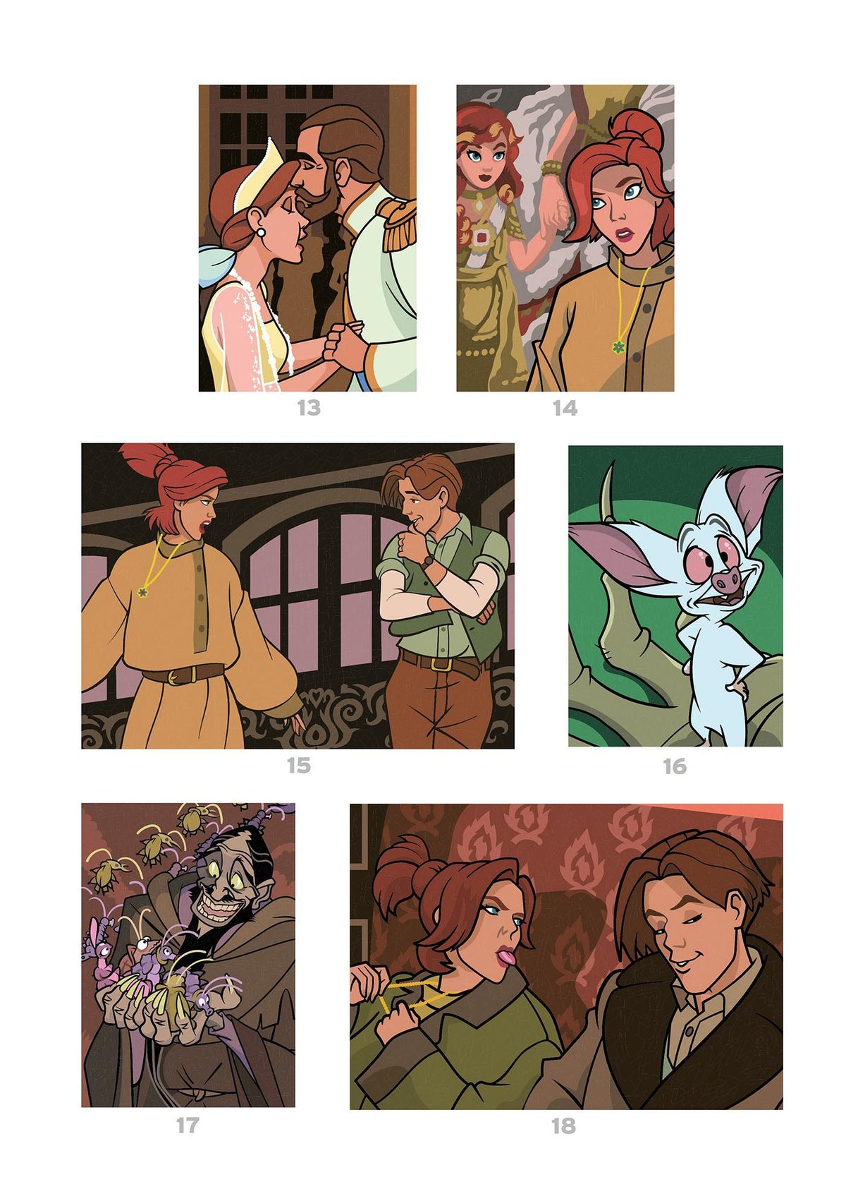 Coloriage Mystery Coloring Books (Anastasia)