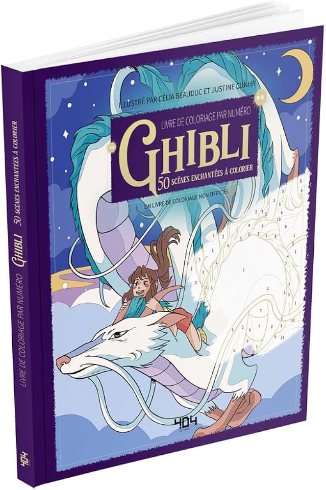 Coloriage Mystery Coloring Books (Ghibli Vol. 2)
