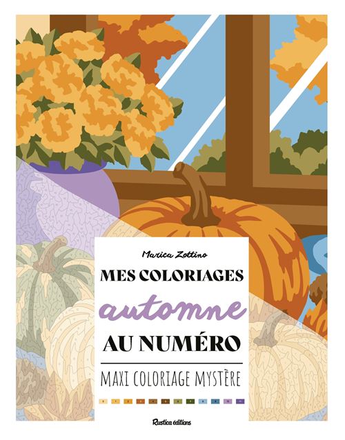 Coloriage Mystery Coloring Books (Single Numbers/ Autumn)