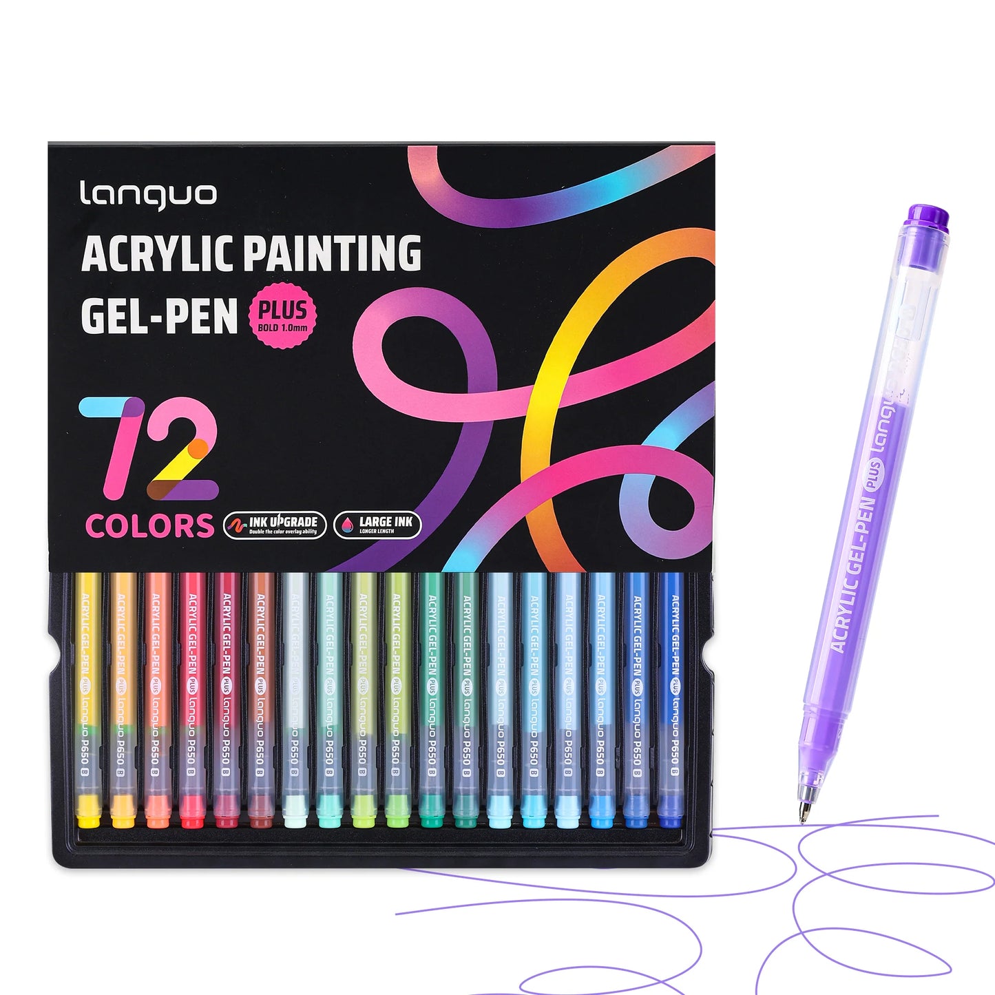 Languo Acrylic Gel Pens (72 Colors)