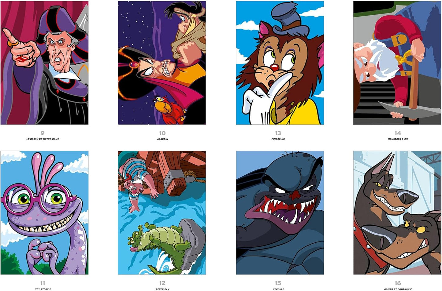 Coloriage Mystery Coloring Books (Best of Villains)