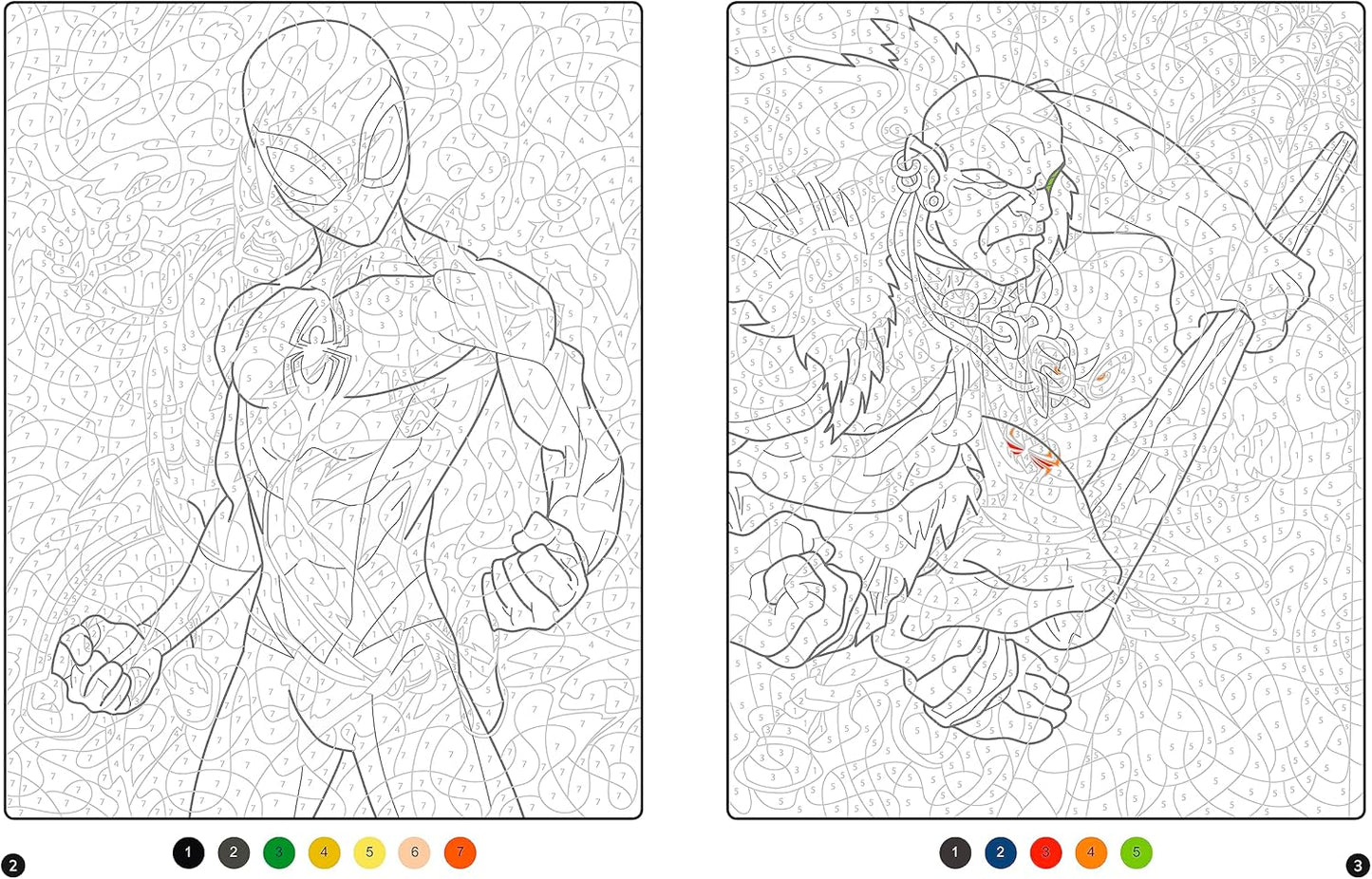 Kids Coloring Book: Spiderman