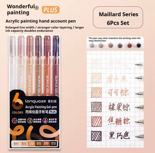 Languo Acrylic Gel Pens (Mallard)