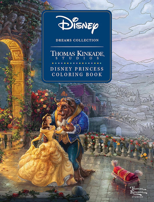 Disney Coloring Book By Thomas Kinkade
