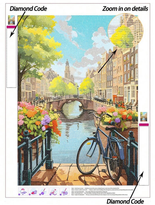 Diamond Painting لوحة تركيب كريستال