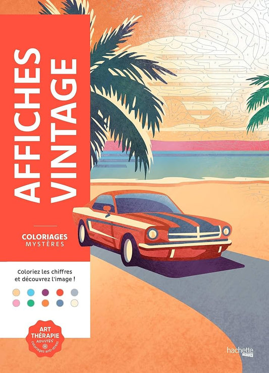 Coloriage Mystery Coloring Books (Vintage)