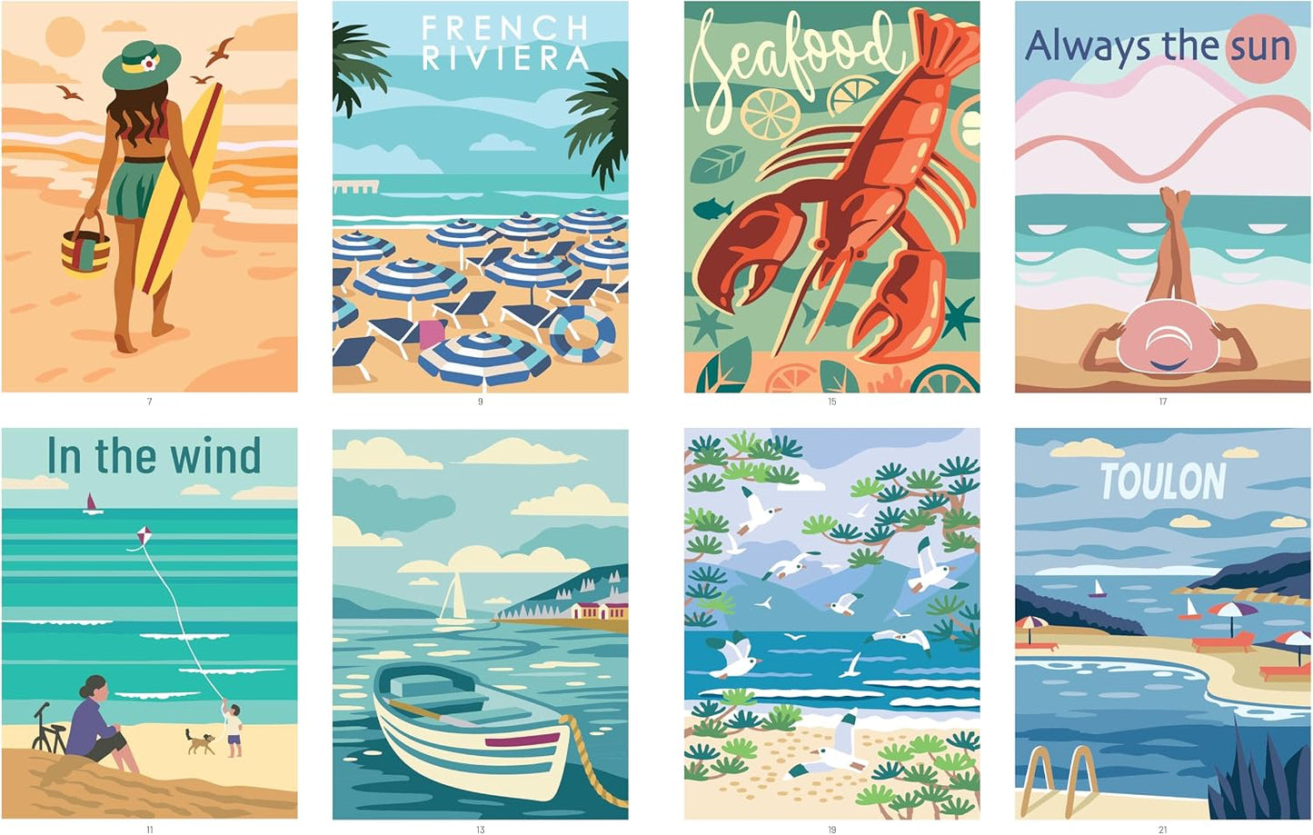 Marveilleux Mystery Coloring Book: Escapades En Mar