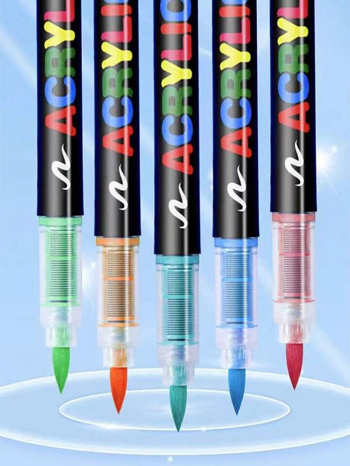 GuangNa Acrylic Markers - 72 colors (Brush)