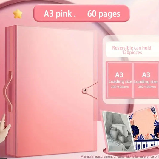 Diamond Painting Storage File (Pink)
