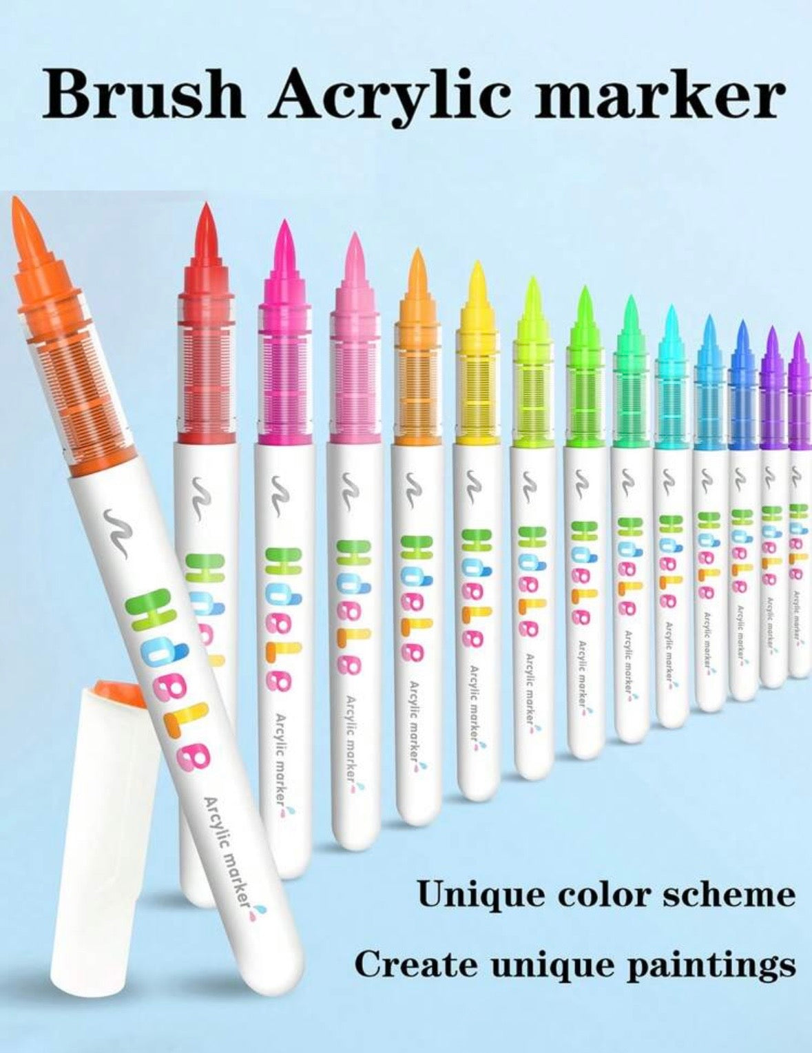 Hdele Acrylic Markers (240 colors)